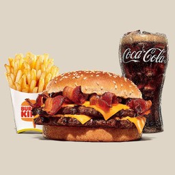 ชุดสุดคุ้ม ดับเบิ้ล บาร์บีคิว เบคอน ชีส