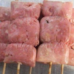 แหนมเนื้อย่าง