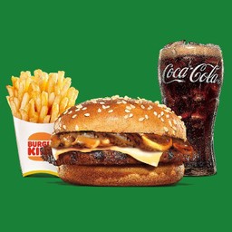 ชุดสุดคุ้มเบอร์เกอร์ซิงเกิ้ล แพลนต์เบส แบล็คทรัฟเฟิล