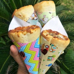 ขนมปังปิ้งน้องเต้&น้ำปั่นน้องต้า