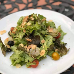 กุ้ง เพสโต้ สลัด