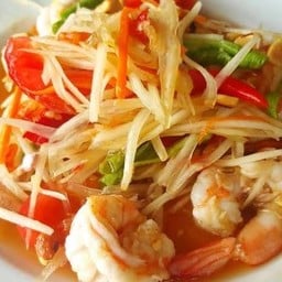 ตำไทยกุ้งสด