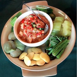 น้ำพริกกุ้งสด (ชุด)