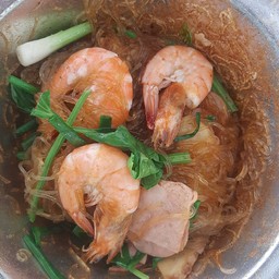 กุ้งอบวุ้นเส้น
