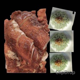 เซ็ทครอบครัว เป็ดย่างเลาะกระดูก ครึ่งตัว + บะหมี่หยก 3 ชุด