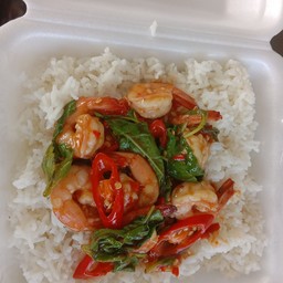 กะเพรากุ้ง