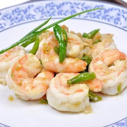 กุ้งผัดพริกสด(กับข้าว