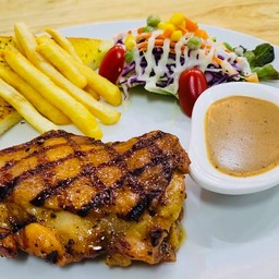 16.สเต็กไก่ The steak house spicy chicken