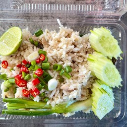 ข้าวคลุกปลาทูแมว