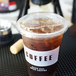 กาแฟสด อเมริกาโน่เย็น