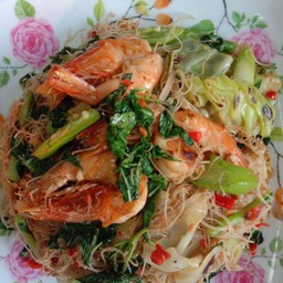 เส้นหมี่ขี้เมากุ้ง