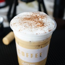กาแฟสด คาปูชิโน่เย็น , Iced Cappuccino