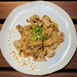 กระเทียมพริกไทย (กับข้าว)