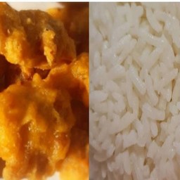 ข้าว+ไก่คาราเกะ