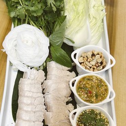 เมืี่ยงหมูสามชั้น