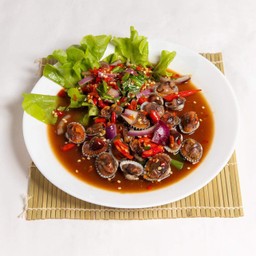 ยำหอยแครง.