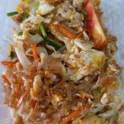 วุ้นเส้นผัดไข่