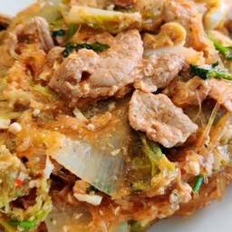 สุกี้แห้งไก่