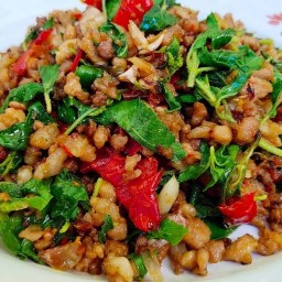 ข้าวหมูทอด (เจ๊น้ำ) ประชาอุทิศ90