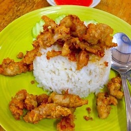 ข้าวหมูทอด