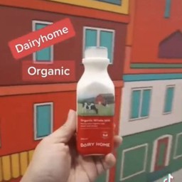 Organic whole milk