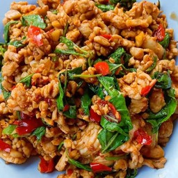 Minced Pork With Basil