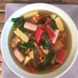 นัสรี มุสลิม(จ๊ะเดือน) เย็นตาโฟ ราดหน้า