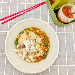 ข้าวต้มยำมะนาวสด