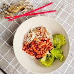 เส้นเล็กไก่พริกเผ็ด