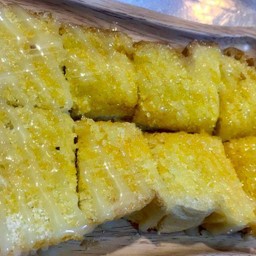 ปังปิ้งเนย  นม +น้ำตาล แผ่นเดี่ยว