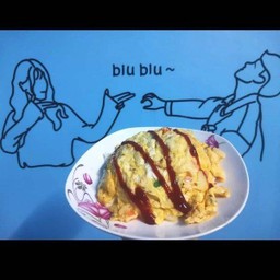 ไข่เจียว 카이지아우 Thai omelette