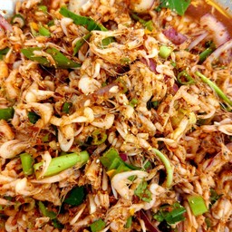 กุ้งฝอยสุก