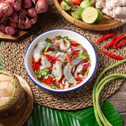 ยำกุ้งสด