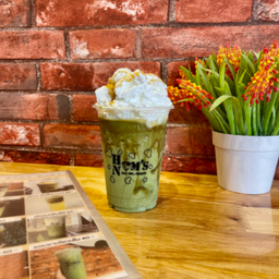 มัทฉะคาราเมลปั่น พร้อมวิป