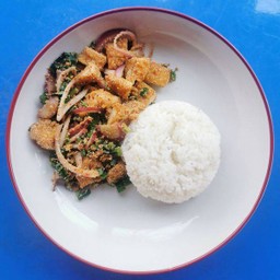 ข้าวยำไก่แซ่บ