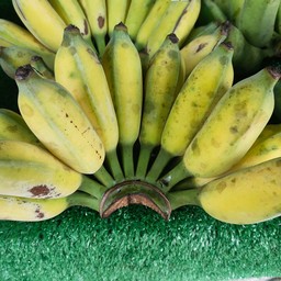 กล้วยน้ำว้า(ไม่มีเมล็ด) สุก