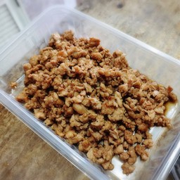 หมูสับผัดซีอิ๊ว