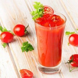 น้ำมะเขือเทศปั่น