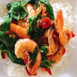 กะเพรากุ้ง