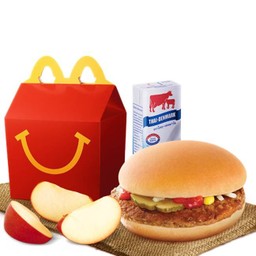 ชุดแฮปปี้มีล & ของเล่น (เบอร์เกอร์เนื้อ)