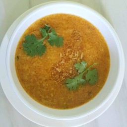 Lentil curry with beef (Dal with beef) (แกงถั่วใส่เนื้อ)