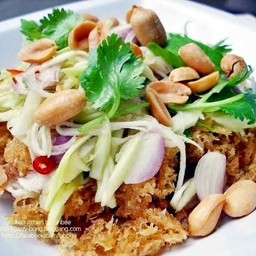 ยำปลาดุกฟูสองแสบ ตลาดนัดปทุม2