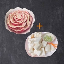 ขนมปังนึ่งสังขยา+ขนมปังเย็น
