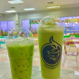 ชาเขียวลาเต้ ปั่น