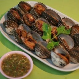 หอยแครงลวก