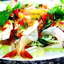 กุ้งแช่น้ำปลา