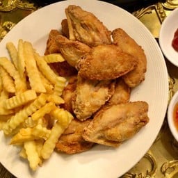 ไก่ทอด+มันฝรั่ง