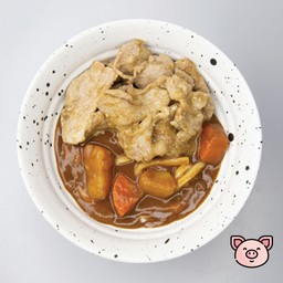 อุด้งแกงกระหรี่ (หมู)