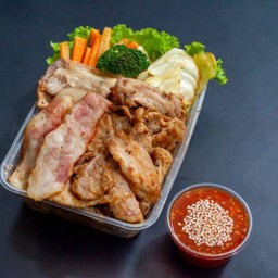 M ชุดหมูล้วน