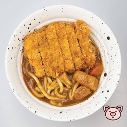 อุด้งแกงกระหรี่ (หมูทอด)